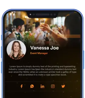 Digital Business Card Preview